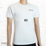 【心拍センサー付】HEARTBEAT SERIES Tシャツ メンズ 半袖 TYPE2 ラグラン スリーブ スポーツウェア